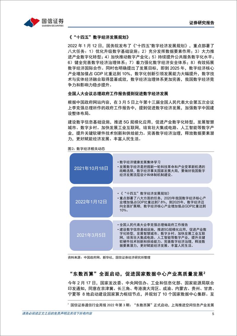 《金融工程专题报告：华夏中证云计算与大数据主题ETF投资价值分析，东数西算+数字经济，云计算迎发展良机-20220316-国信证券-19页》 - 第6页预览图