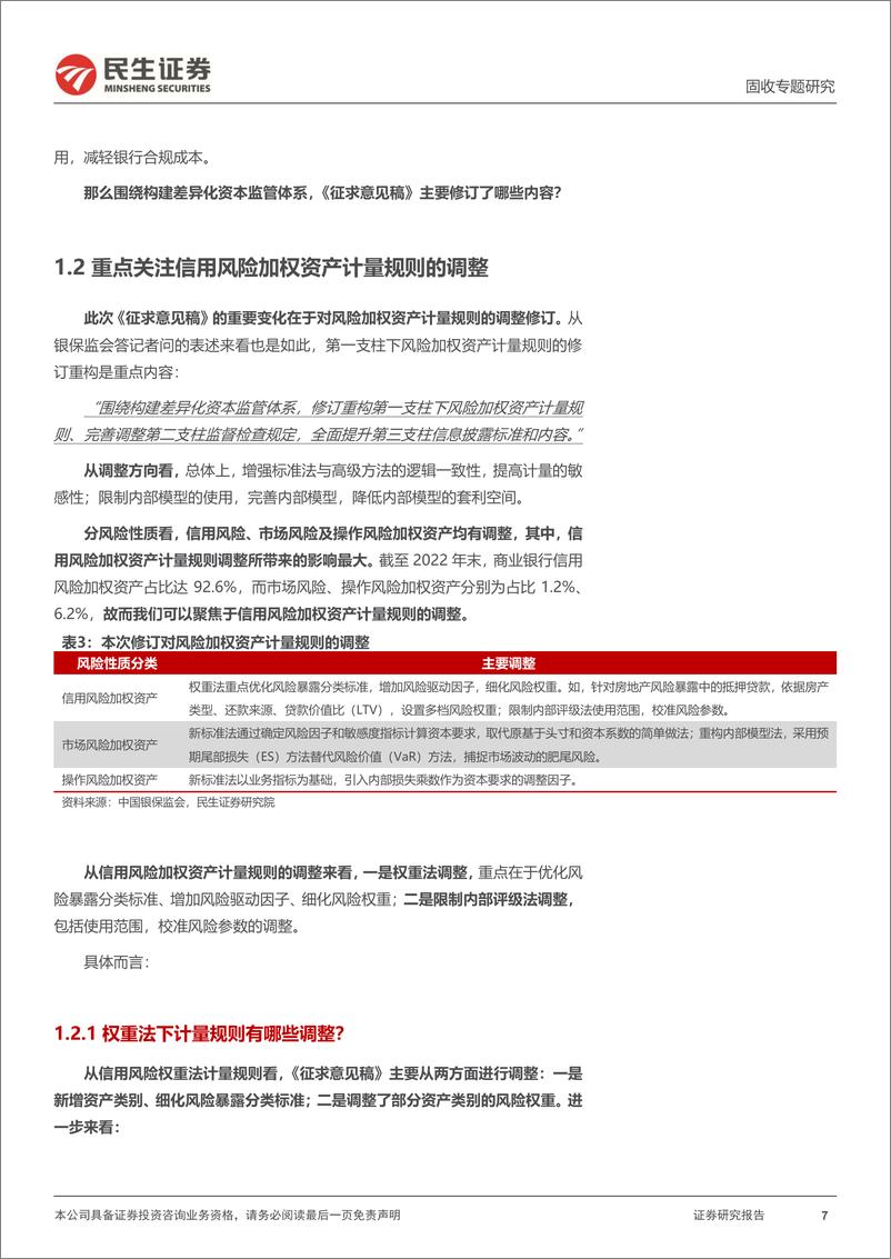 《利率专题：解读“商业银行资本管理办法”-20230227-民生证券-24页》 - 第8页预览图