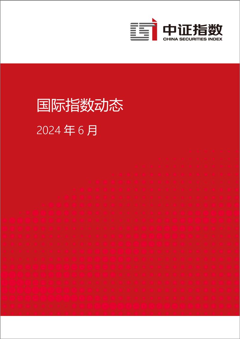 《国际指数动态2024年6月-13页》 - 第1页预览图