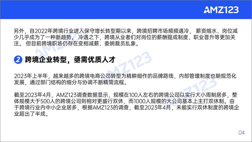 《AMZ123：2023上半年度跨境电商行业调研报告》 - 第6页预览图