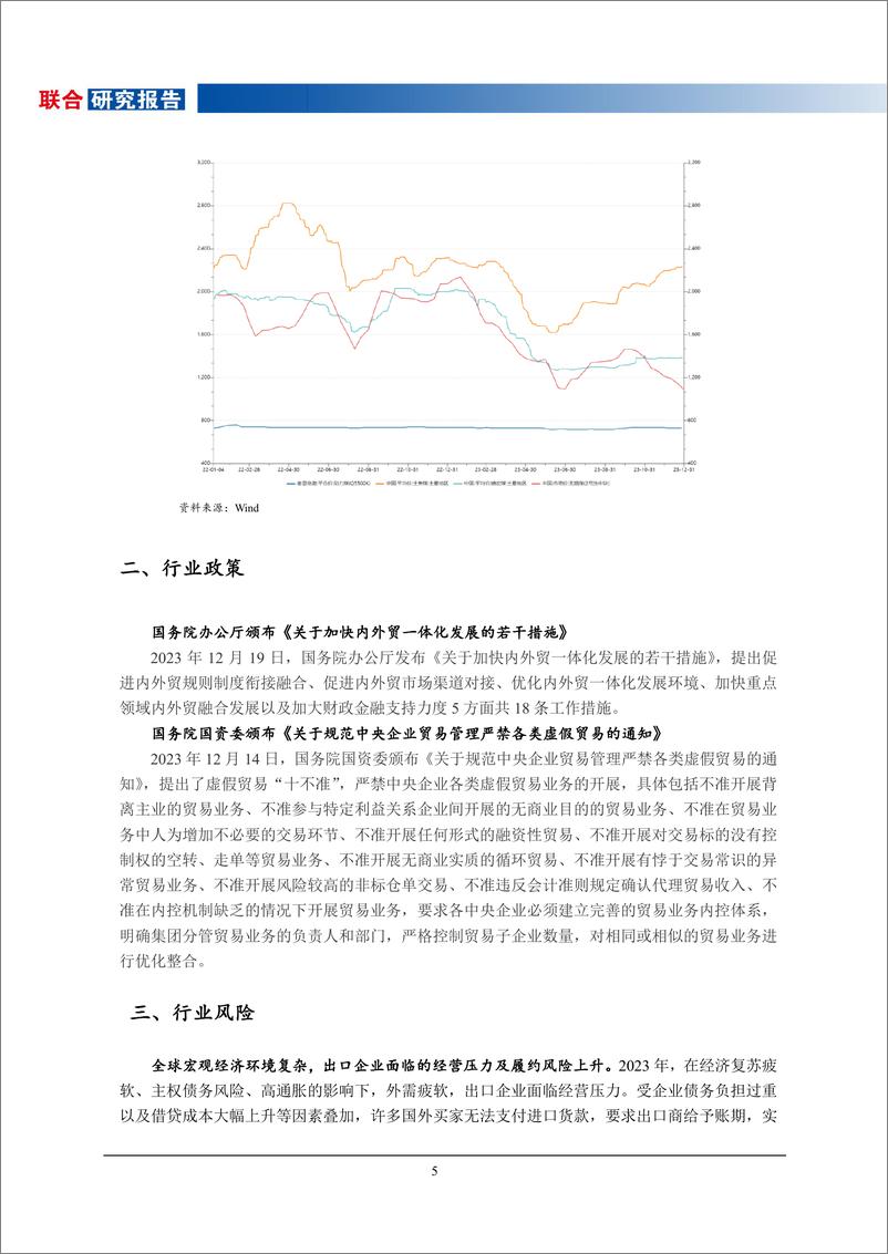 《联合资信：2023年贸易行业研究及2024年信用风险展望报告》 - 第7页预览图