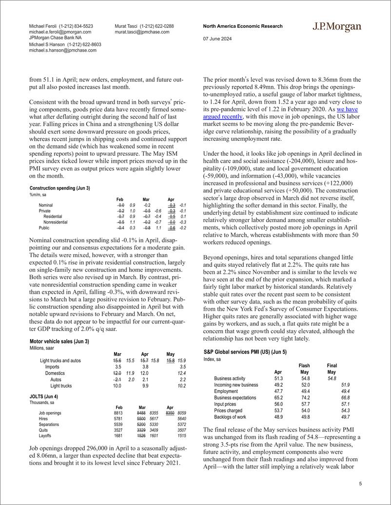 《JPMorgan Econ  FI-United States-108617698》 - 第5页预览图