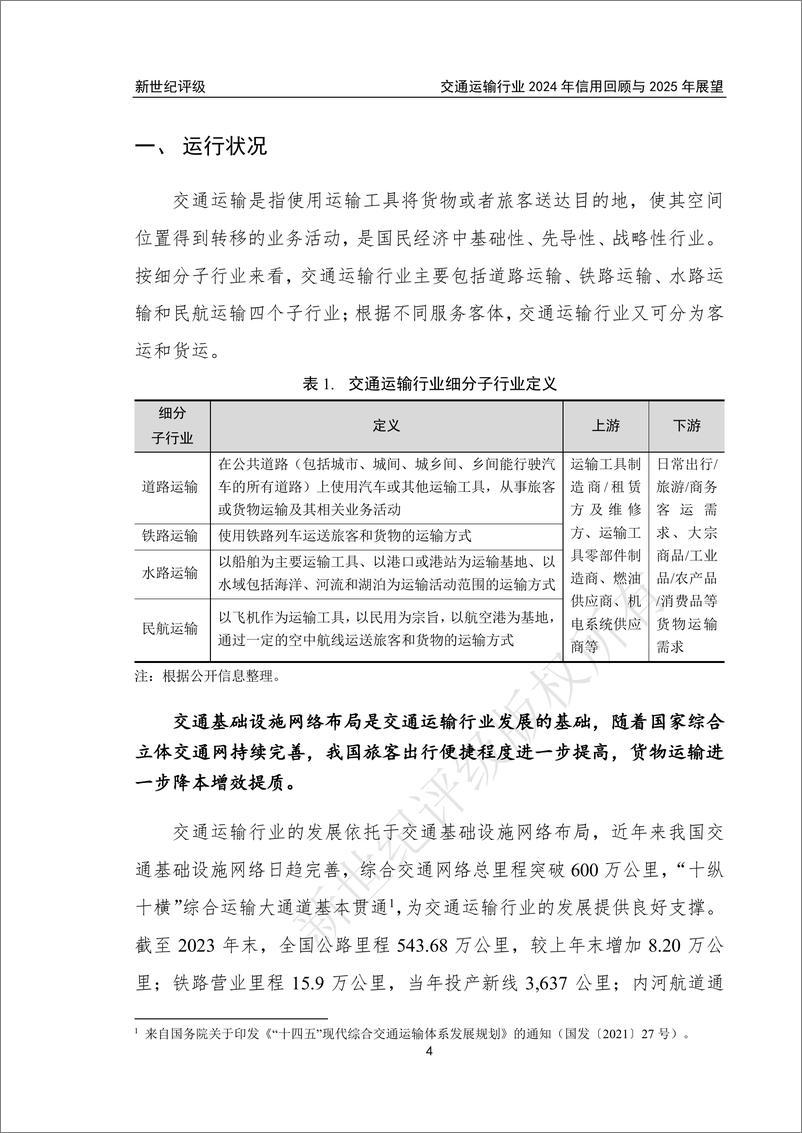 《新世纪资信评估-交通运输行业2024年信用回顾与2025年展望》 - 第4页预览图