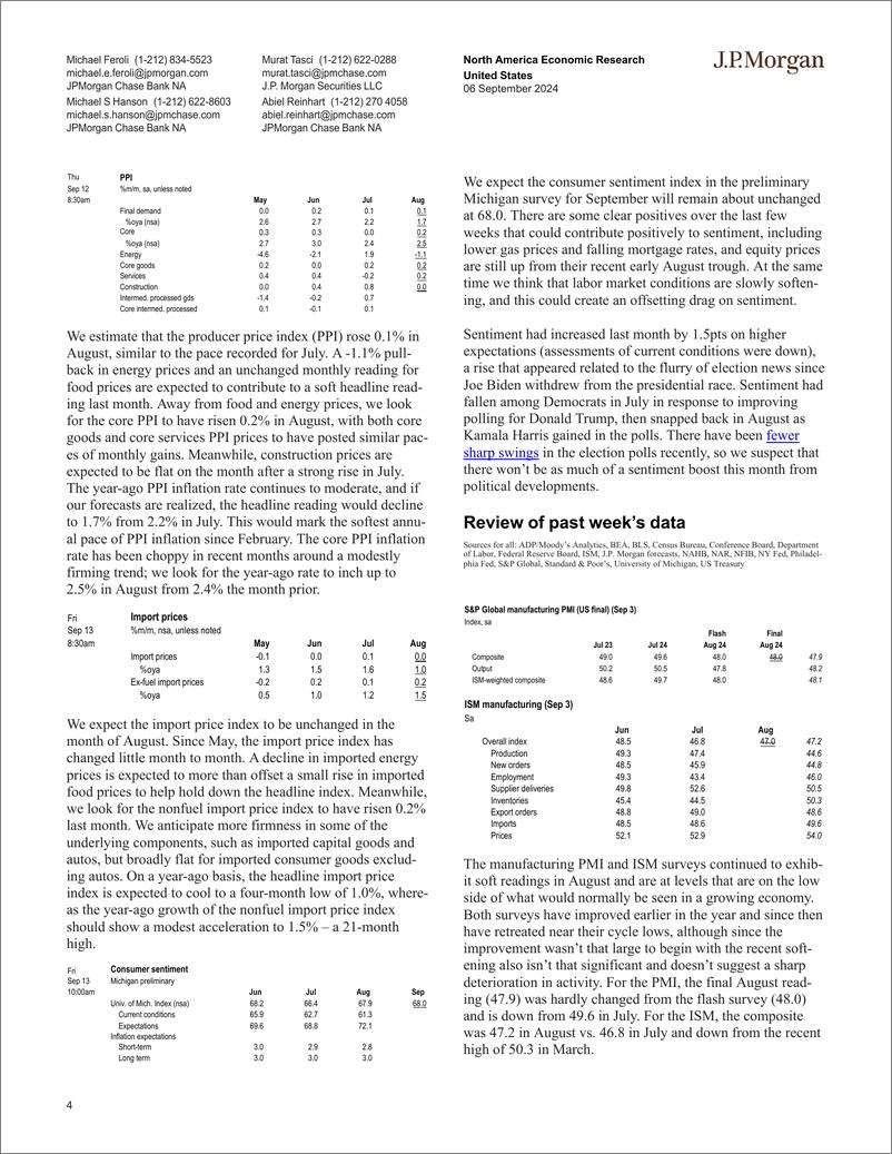 《JPMorgan Econ  FI-United States-110225966》 - 第4页预览图