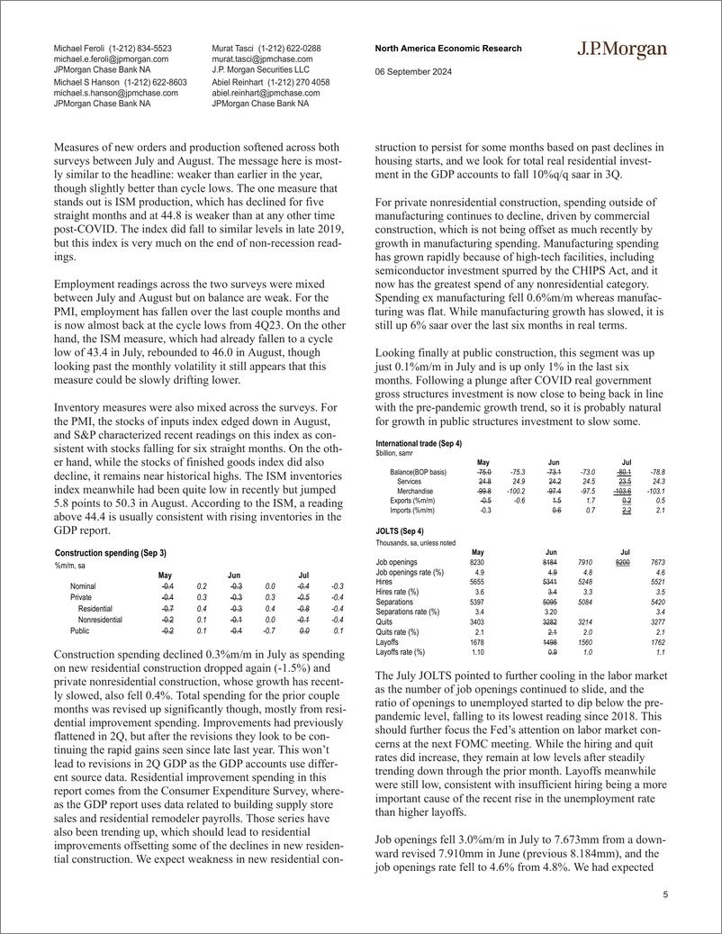 《JPMorgan Econ  FI-United States-110225966》 - 第5页预览图