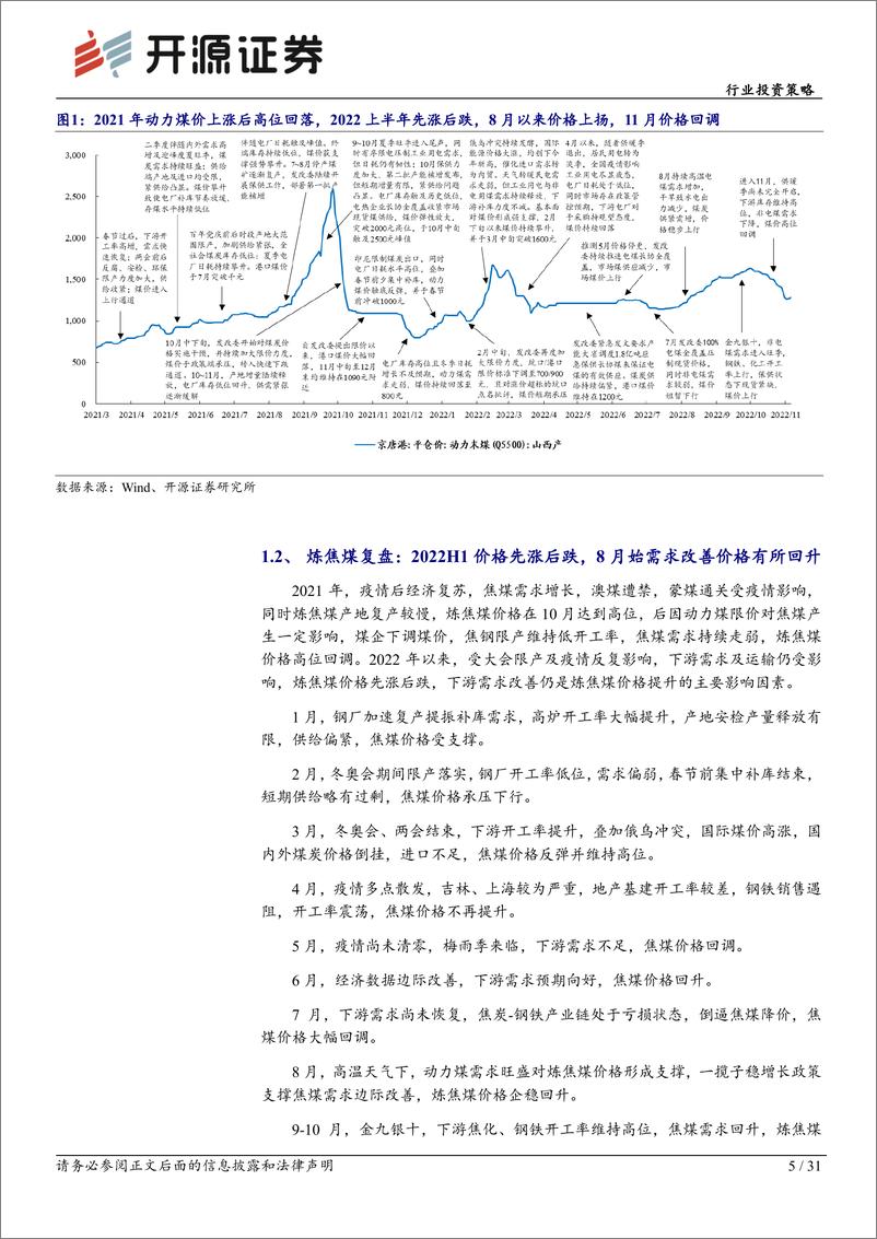 《煤炭行业策略报告：传统能源黄金时代，煤炭开启价值重估-20221202-开源证券-31页》 - 第6页预览图