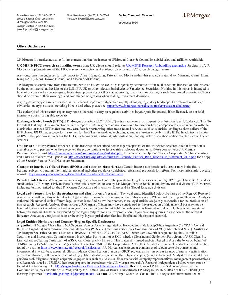 《JPMorgan Econ  FI-Global Data Watch Both sides now-109781526》 - 第5页预览图