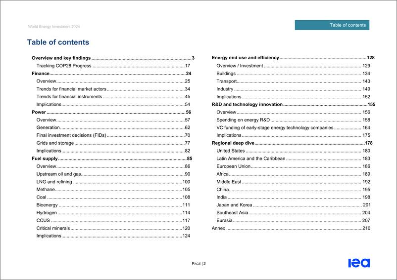 《国际能源署-2024年世界能源投资（英）-219页》 - 第4页预览图