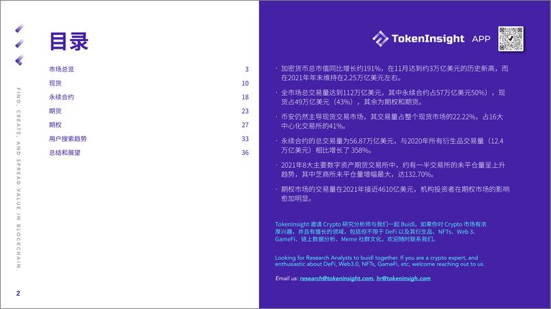 《2022-03-17-2021数字资产交易市场年度报告-TokenInsight-43页》 - 第3页预览图