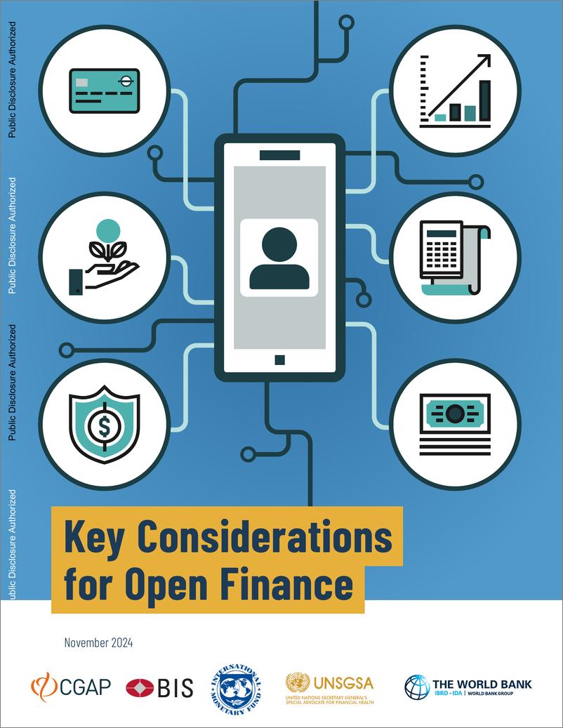 《世界银行-开放金融的关键考虑因素（英）-26页》 - 第1页预览图