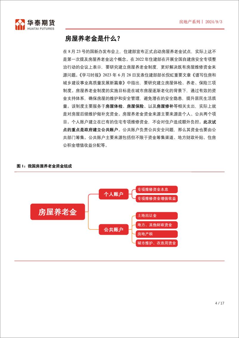 《华泰期货-房地产系列专题一_房屋养老金试点启动》 - 第4页预览图