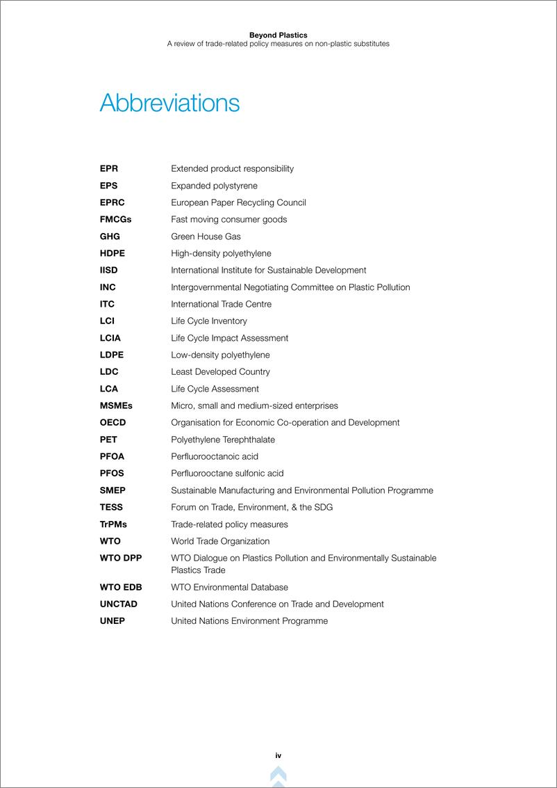 《UNCTAD联合国贸易和发展会议：2024超越塑料：审查与非塑料替代品贸易有关的政策措施报告（英文版）》 - 第4页预览图