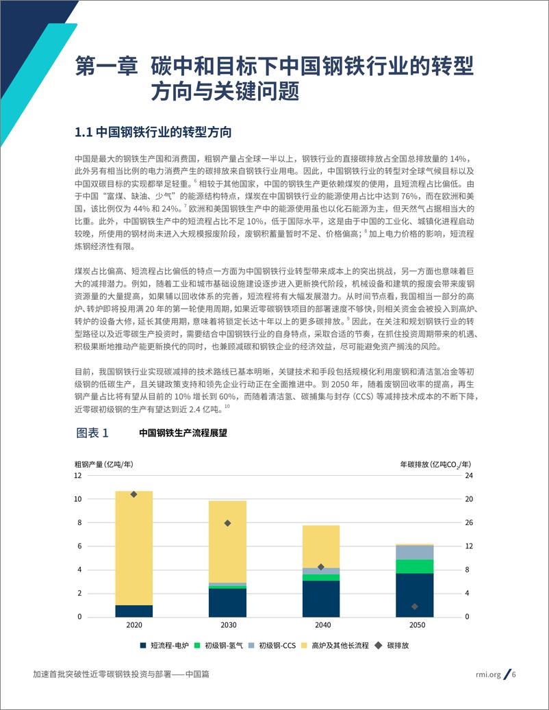 《加速首批突破性近零碳钢铁投资与部署报告——中国篇-28页》 - 第6页预览图