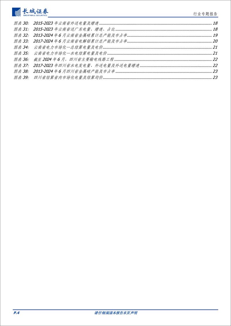 《电力及公用事业行业-绿电消纳专题报告一：西南地区水电消纳问题启示-240813-长城证券-25页》 - 第4页预览图