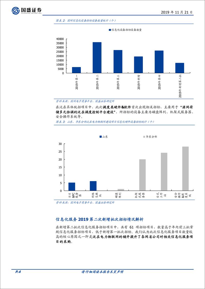 《电气设备行业点评：国网信息化新增第二批次招标启动，泛在投资再加码-20191121-国盛证券-11页》 - 第5页预览图