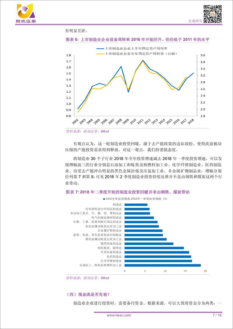 《宏观专题研究：制造业投资高增速还能延续吗？-20190127-联讯证券-16页》 - 第8页预览图