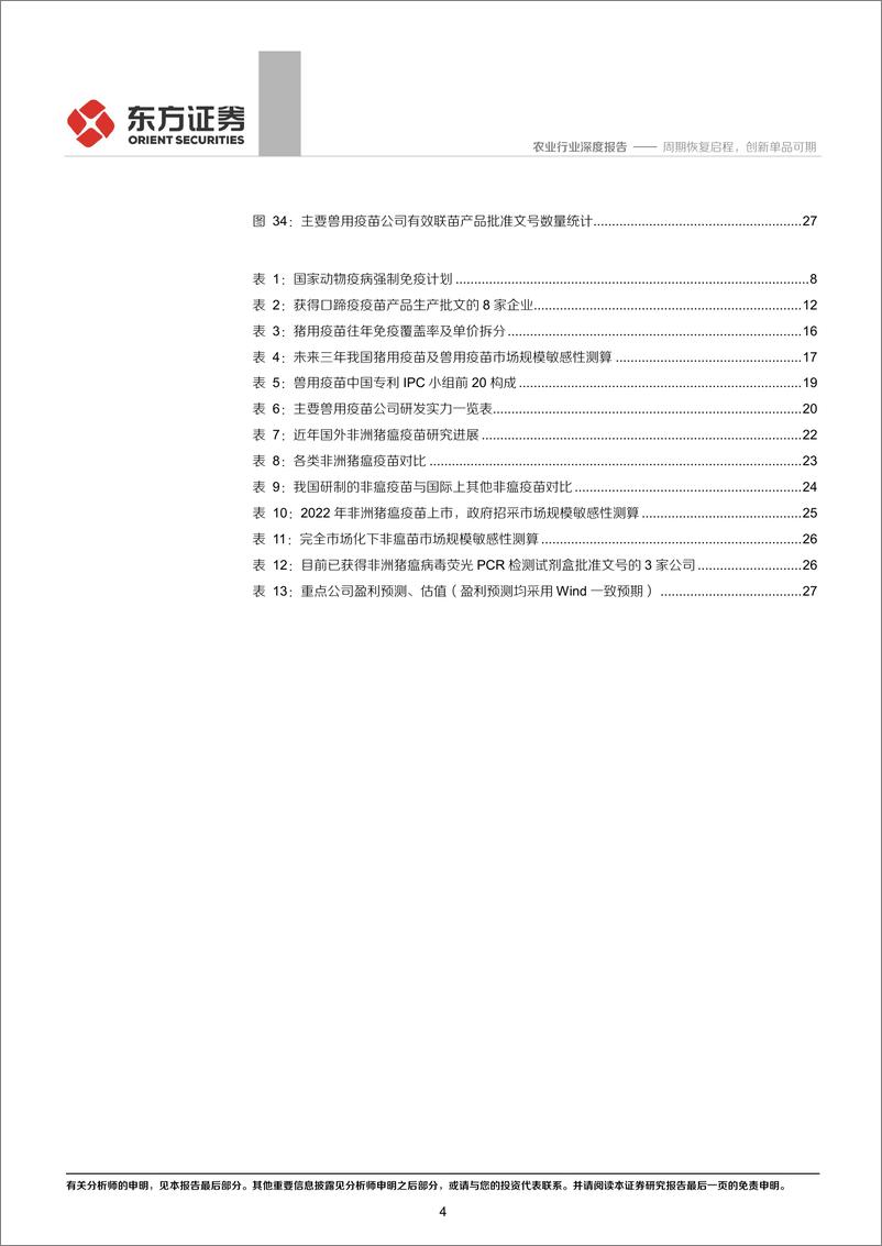 《农业动物疫苗专题报告一：周期恢复启程，创新单品可期-20200413-东方证券-30页》 - 第5页预览图