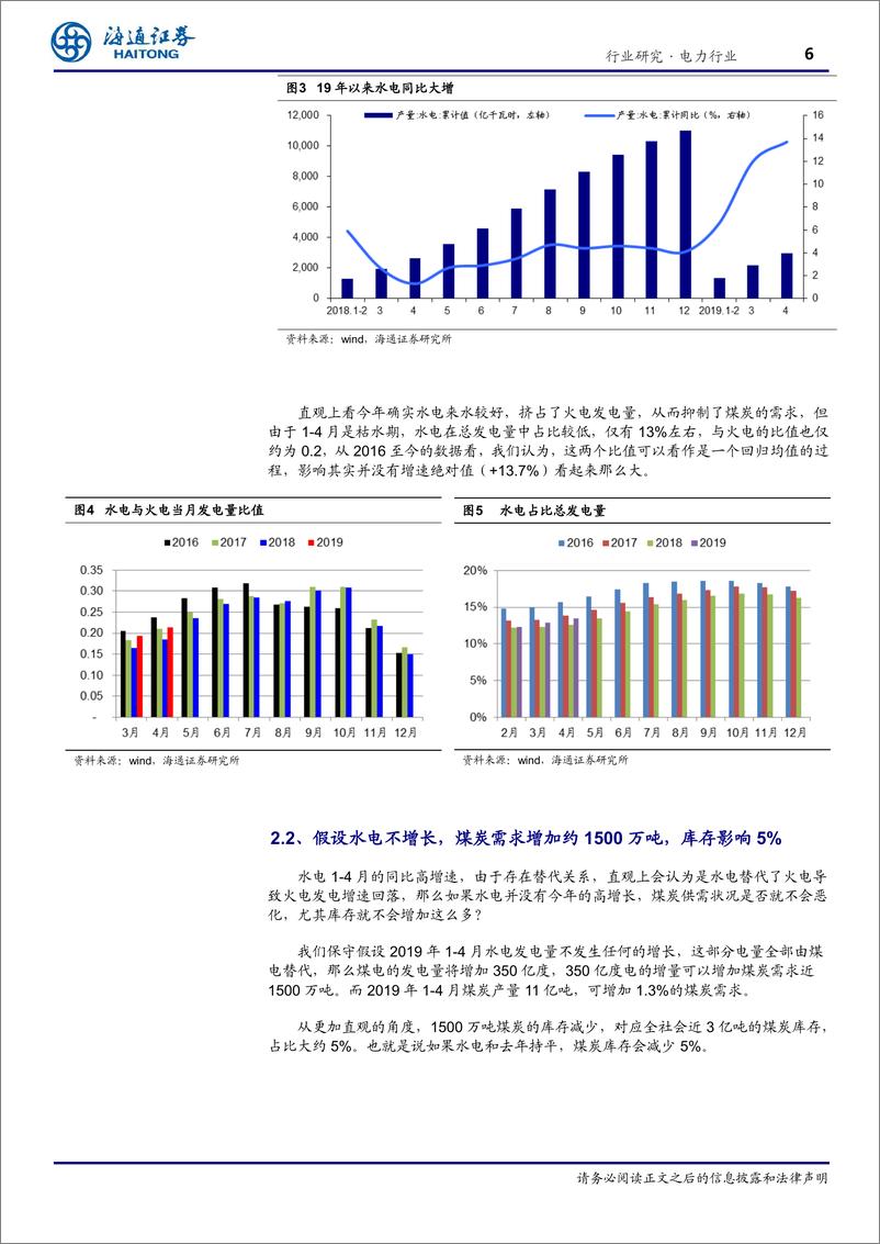 《公用事业行业：水电不是根本，火电值得关注-20190620-海通证券-18页》 - 第7页预览图