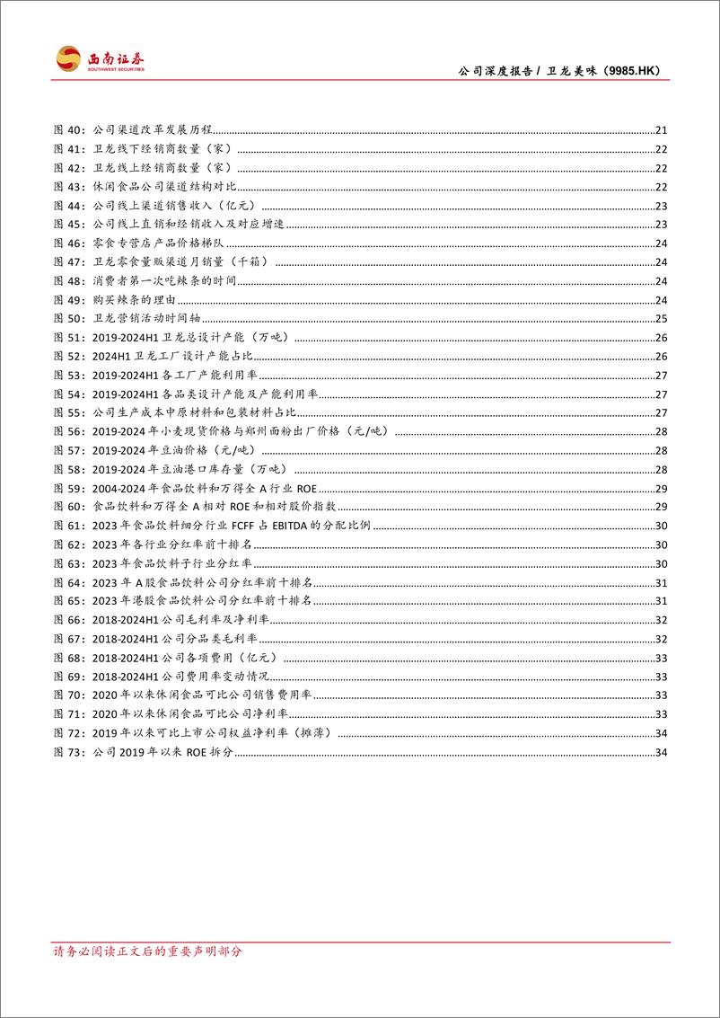 《卫龙美味(9985.HK)辣味故事儿时诵，中华美味飘四海-241018-西南证券-47页》 - 第5页预览图