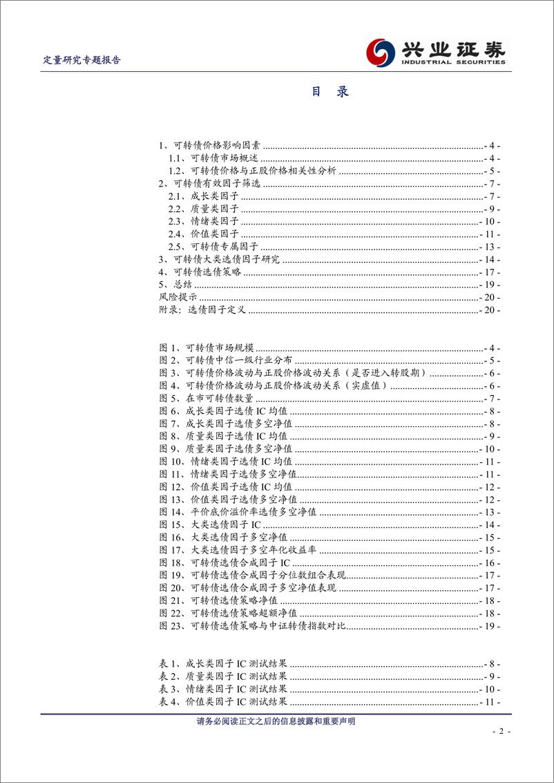 《兴业证2018062可转债专题研究之二：可转债多因子选债策略》 - 第2页预览图