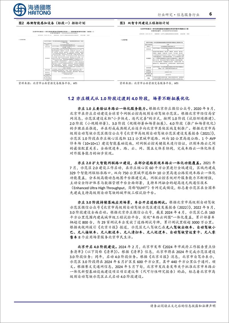 《信息服务行业深度报告：(深度)“车路云”产业观察(3)，车路云一体化引领我国新型基础设施建设-240809-海通国际-27页》 - 第6页预览图