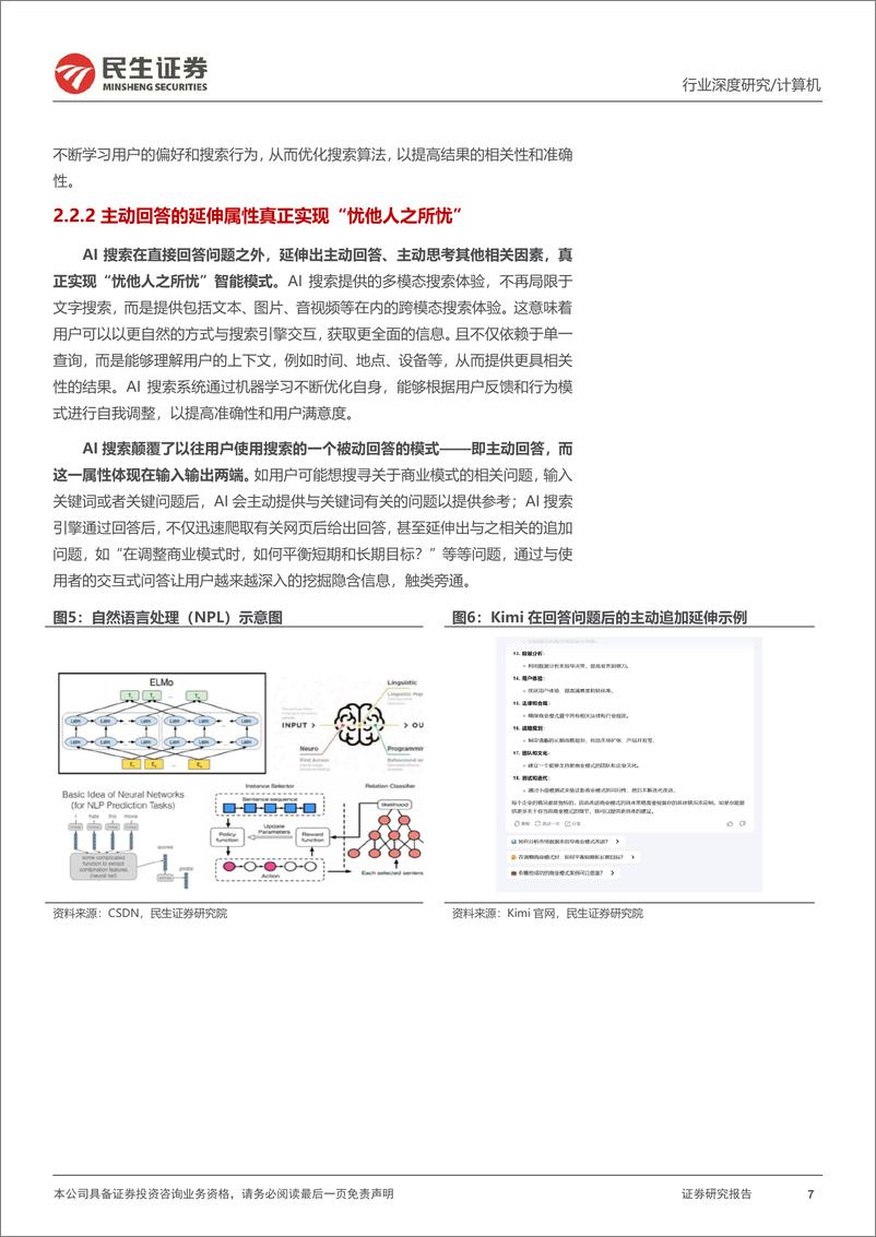 《计算机行业深度报告：AI搜索，大模型商业落地“第一束光”-241111-民生证券-25页》 - 第6页预览图