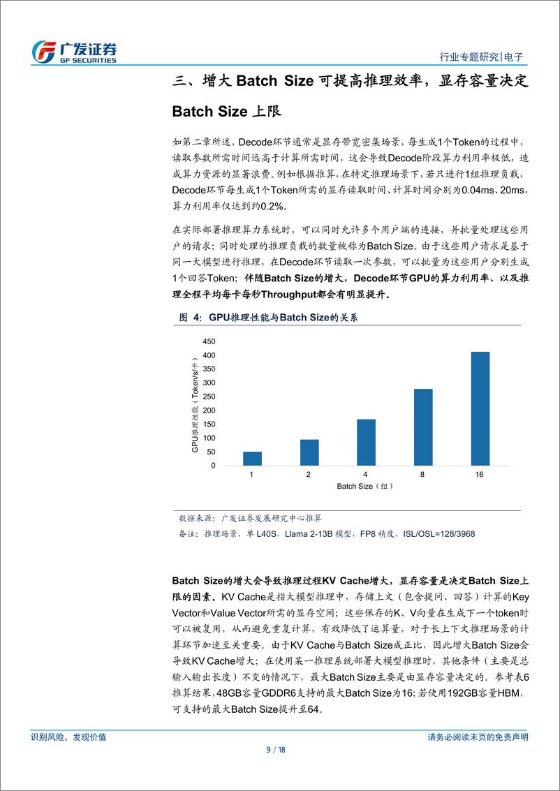 《电子行业“AI的裂变时刻”系列报告9：对国产推理算力芯片厂商的启示，假如L40S使用HBM显存？-240423-广发证券-18页》 - 第8页预览图