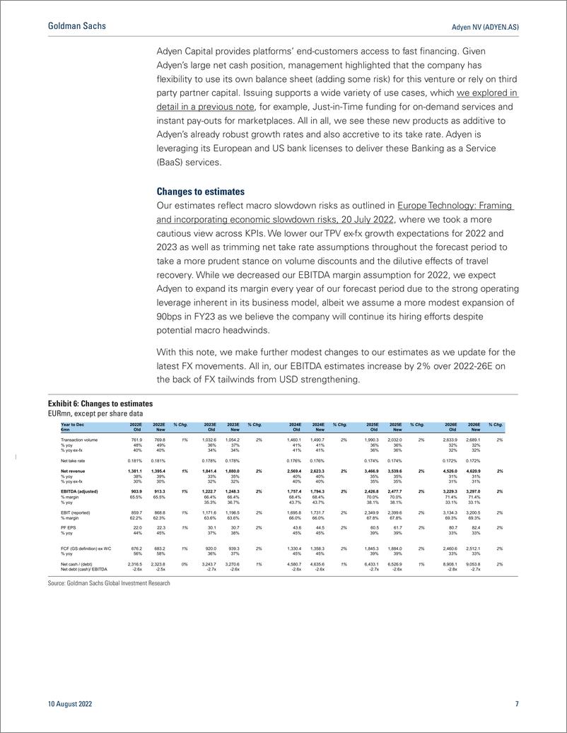 《Adyen NV (ADYEN.AS 1H22 to demonstrate resiliency despite macro headwinds; structural positioning strengthening; reiterate ...(1)》 - 第8页预览图