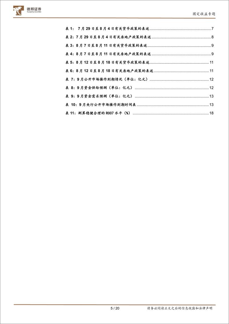 《固定收益专题：9月流动性分析和存单利率展望-20230908-德邦证券-20页》 - 第6页预览图