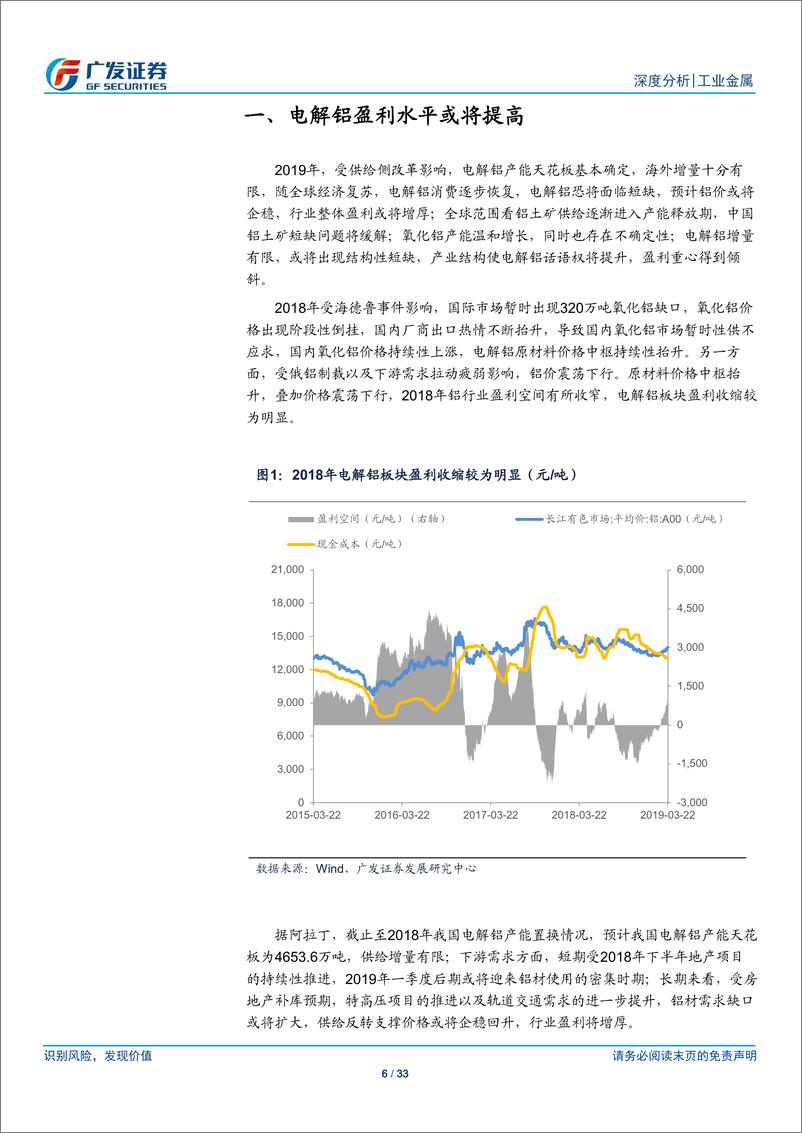 《工业金属行业：电解铝盈利水平或将提高-20190410-广发证券-33页》 - 第7页预览图