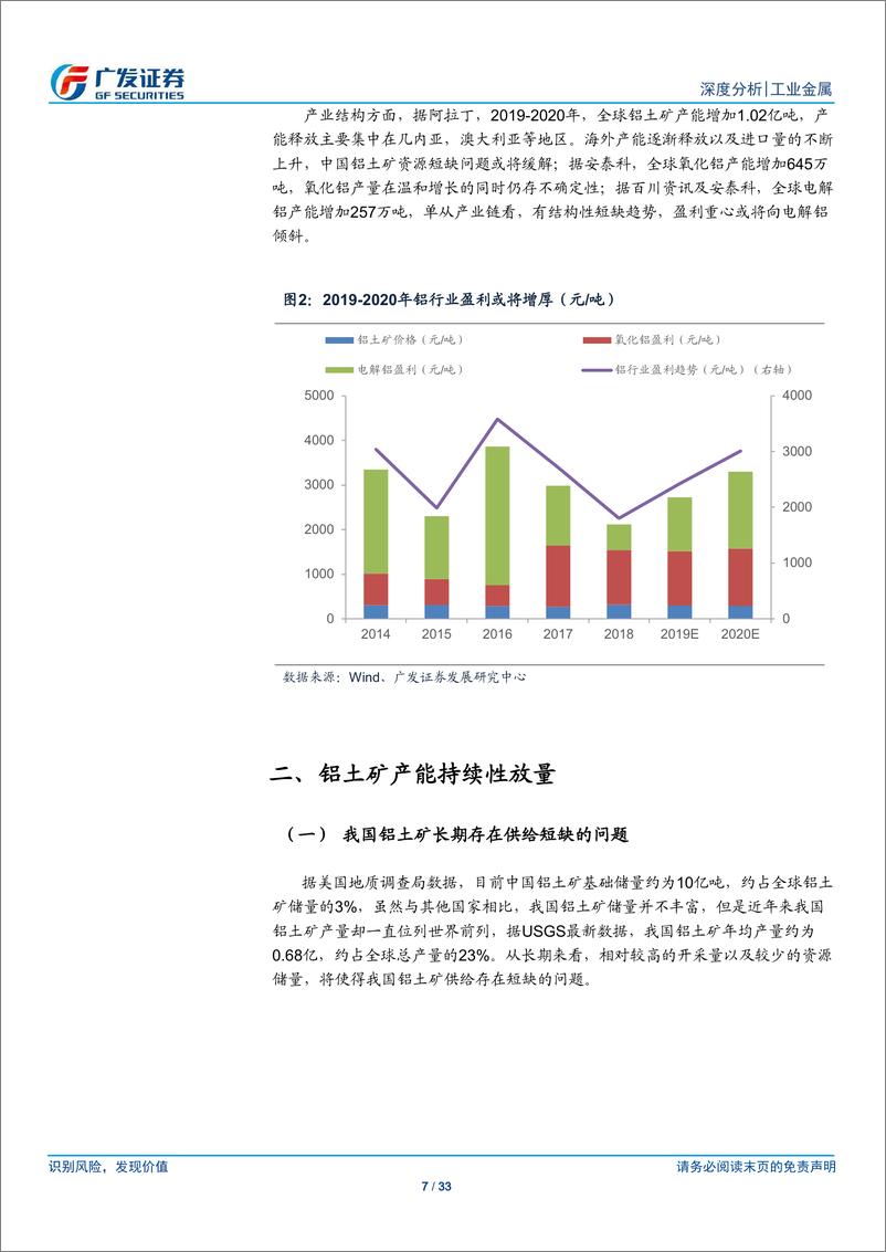 《工业金属行业：电解铝盈利水平或将提高-20190410-广发证券-33页》 - 第8页预览图