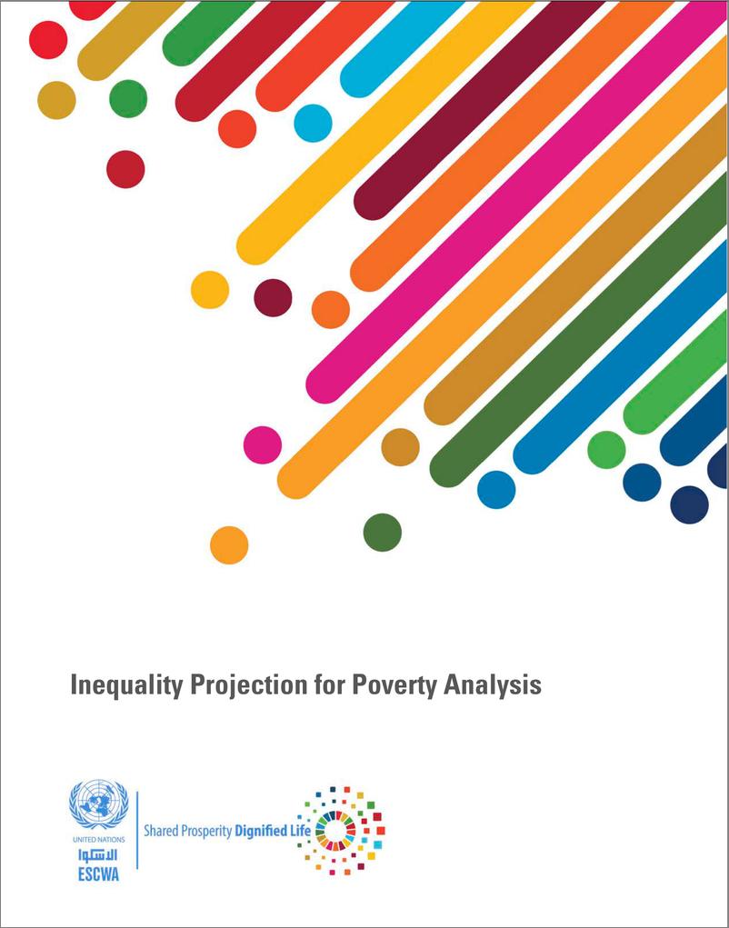 《联合国西亚经济社会委员会-贫困分析中的不平等投影（英）-2024-41页》 - 第1页预览图