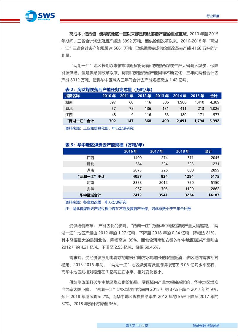 《煤炭行业浩吉铁路专题深度报告：浩吉铁路，中部地区能源大动脉-20190925-申万宏源-19页》 - 第7页预览图