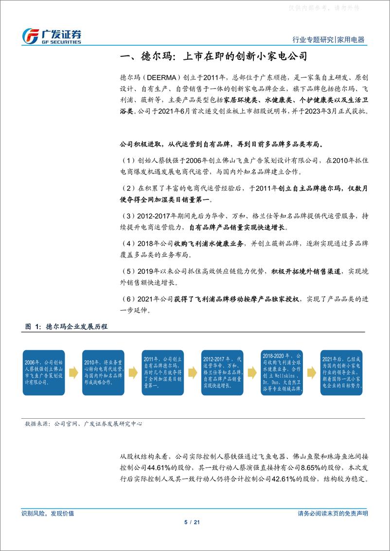 《广发证券-家用电器行业专题研究-小家电行业专题：德尔玛，多品牌布局的小家电新势力-230326》 - 第5页预览图