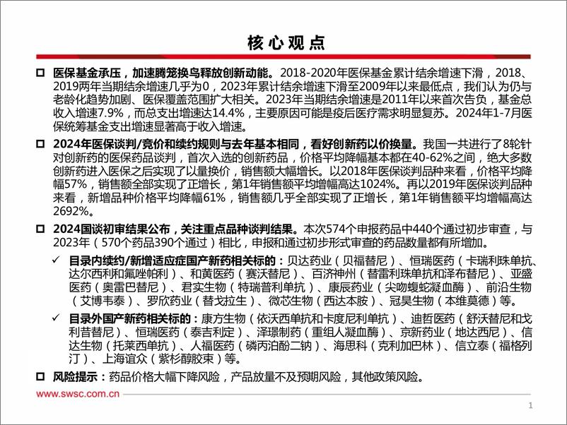 《西南证券-国谈系列专题_2024年国家医保谈判品种前瞻》 - 第2页预览图