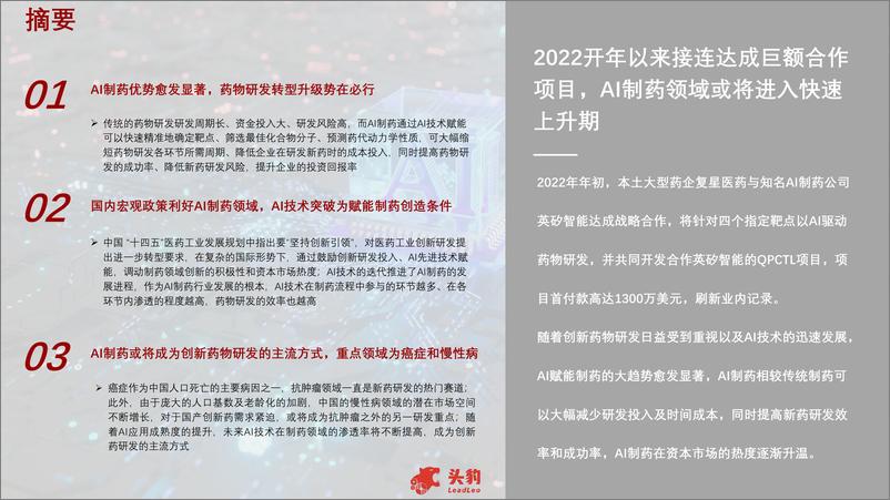 《2022年中国AI制药行业概览-2022.07-37页》 - 第2页预览图