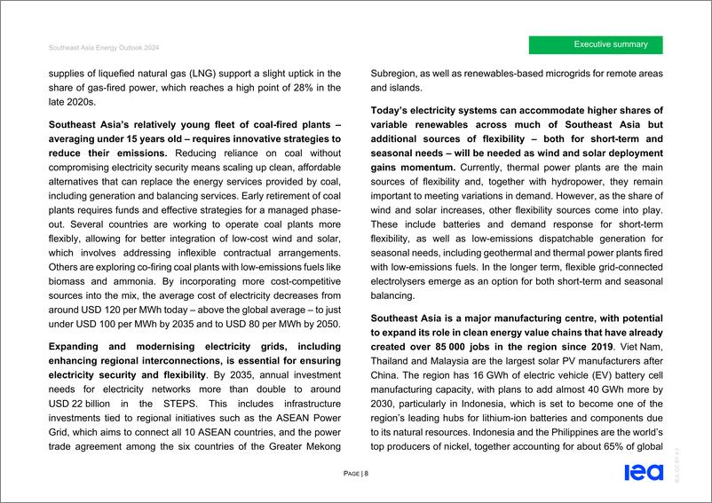 《世界能源展望特别报告—东南亚能源展望2024-200页》 - 第8页预览图