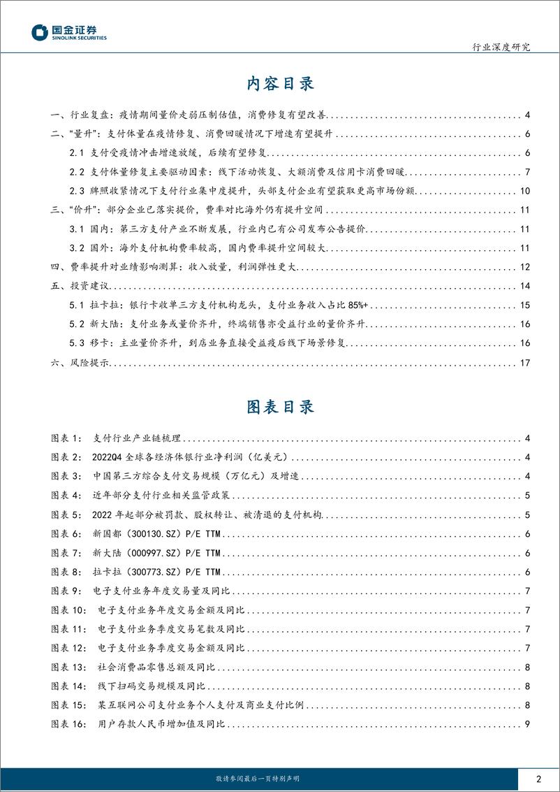 《传媒互联网产业行业深度研究：线下收单或量价齐升，三方支付业绩有望高增-20230208-国金证券-19页》 - 第3页预览图