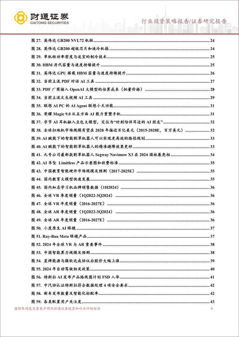 《计算机行业2025年投资策略：多维共振，精彩纷呈-241117-财通证券-73页》 - 第4页预览图