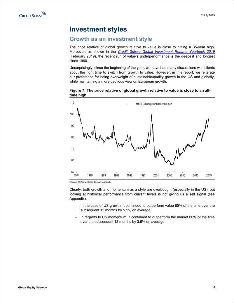 《瑞信-全球-股票策略-全球股票策略：风格：在美国而不是欧洲购买增长-2019.7.2-58页》 - 第5页预览图