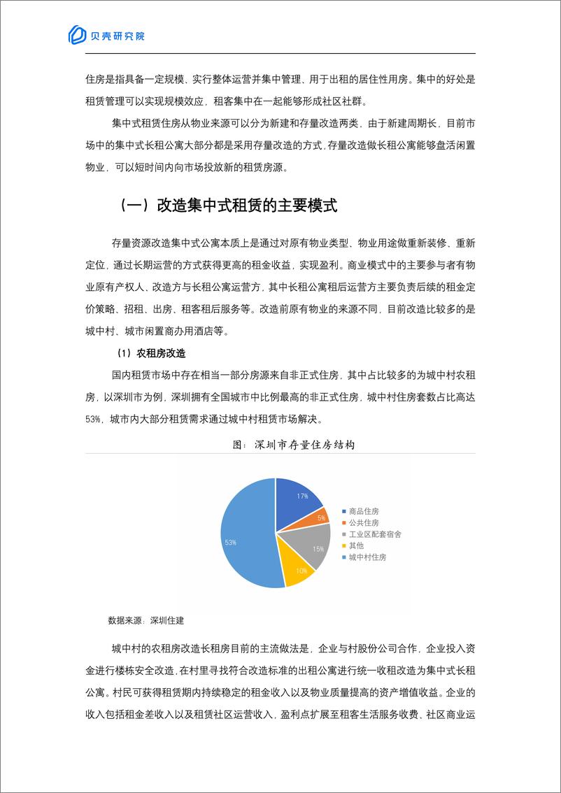 《贝壳研究院-我国长租房商业模式梳理-15页》 - 第7页预览图