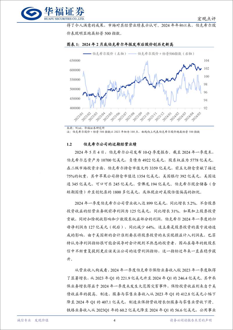 《2024年巴菲特股东大会：价值投资和长期主义-240508-华福证券-11页》 - 第4页预览图