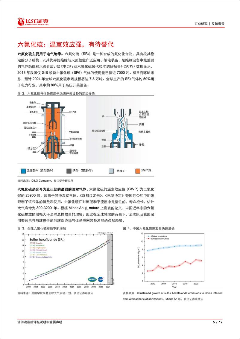 《基础化工行业全氟异丁腈专题：减碳之下，新一代环保绝缘气体-241120-长江证券-12页》 - 第5页预览图