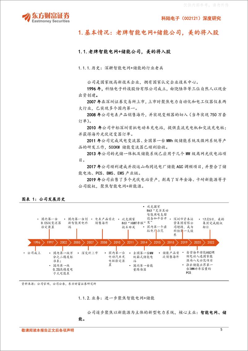 《东方财富证券-科陆电子(002121)深度研究：内得美的入主，外乘美储东风-230613》 - 第5页预览图