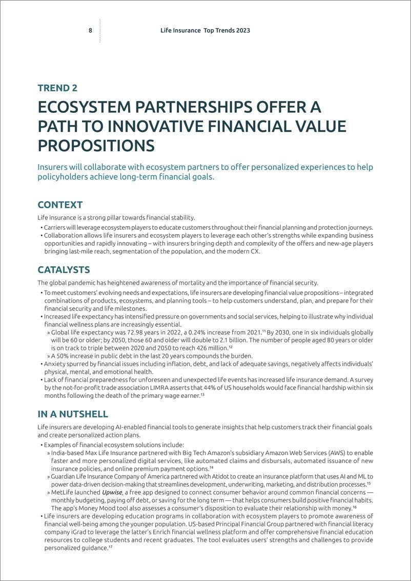 《Capgemini-2023年人寿保险的主要趋势（英）-2023.1-32页》 - 第8页预览图