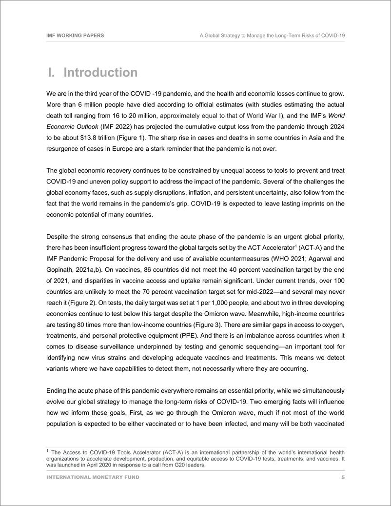 《IMF-全球冠状病毒疾病长期风险管理策略（英）-2022.4-26页》 - 第6页预览图