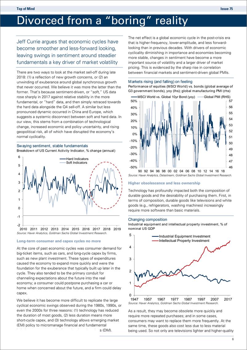 《高盛-我们处在本轮周期的什么位置？（全球宏观）-20190204-23页》 - 第7页预览图