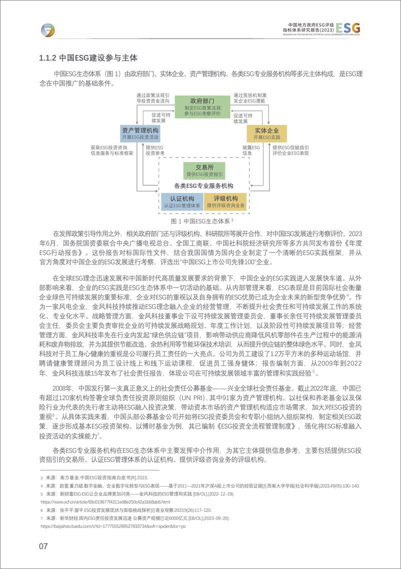 《中国地方政府ESG评级指标体系研究报告(2023)-清华大学》 - 第8页预览图