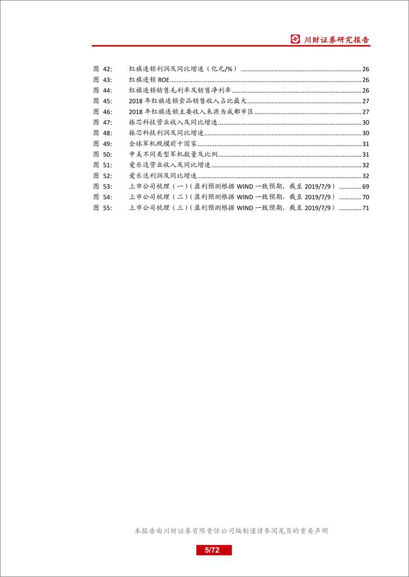 《特色主题报告：四川省上市公司分析-20190715-川财证券-72页》 - 第6页预览图