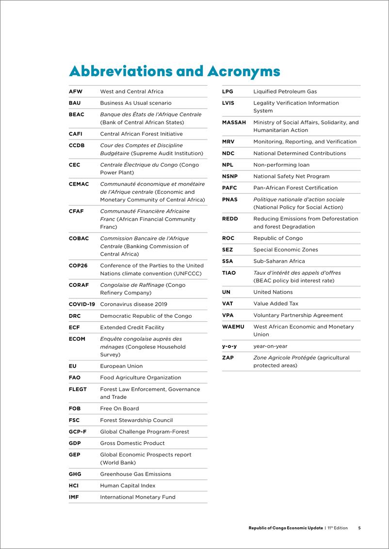 《世界银行-刚果共和国经济更新，第11版：为可持续林业和经济增长设计财政工具（英）-2024-62页》 - 第7页预览图